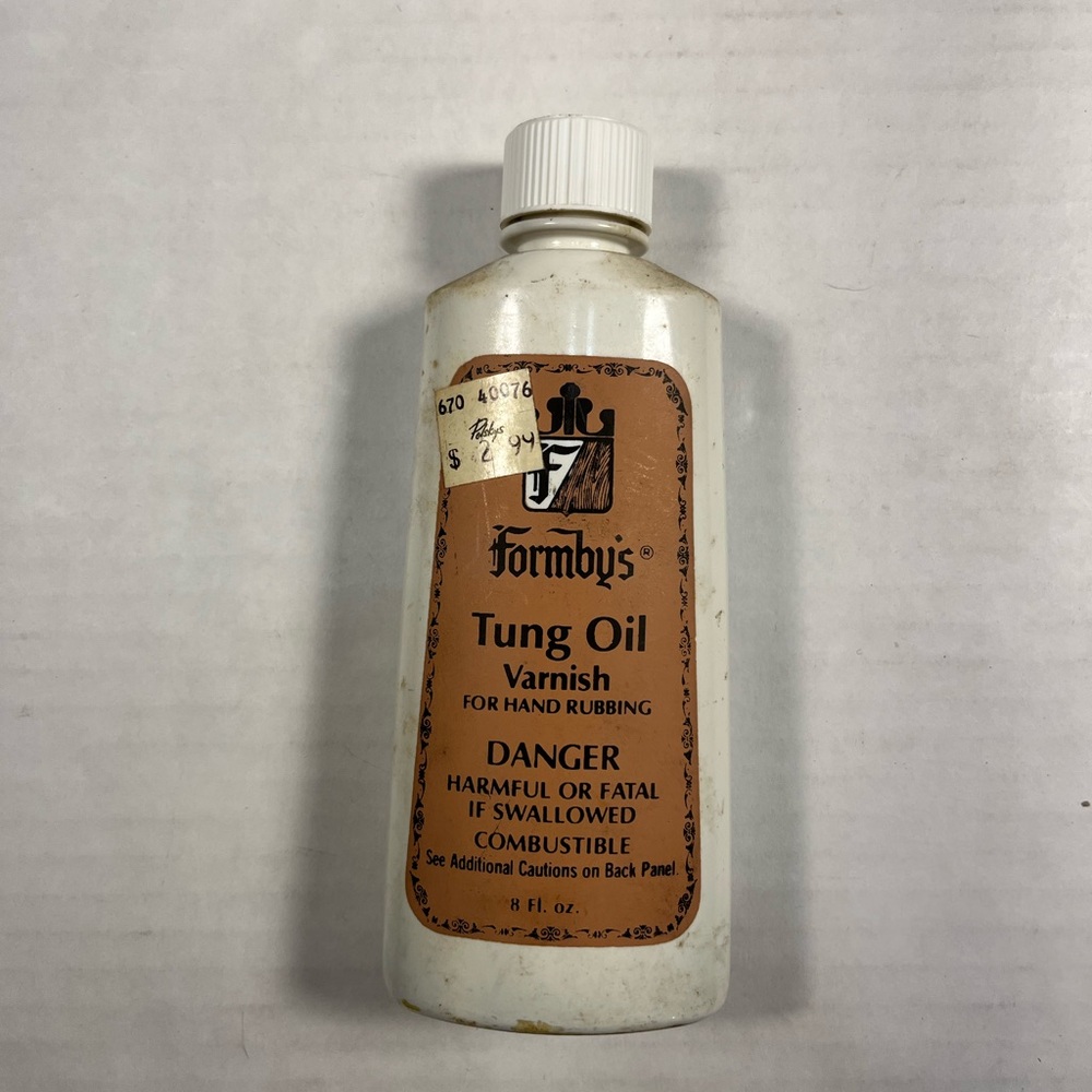 Tung Oil Varnish - Formby’s